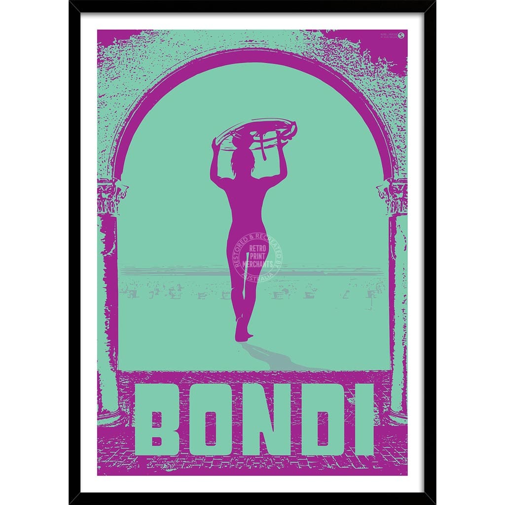 Surf Bondi | Australia Print Art
