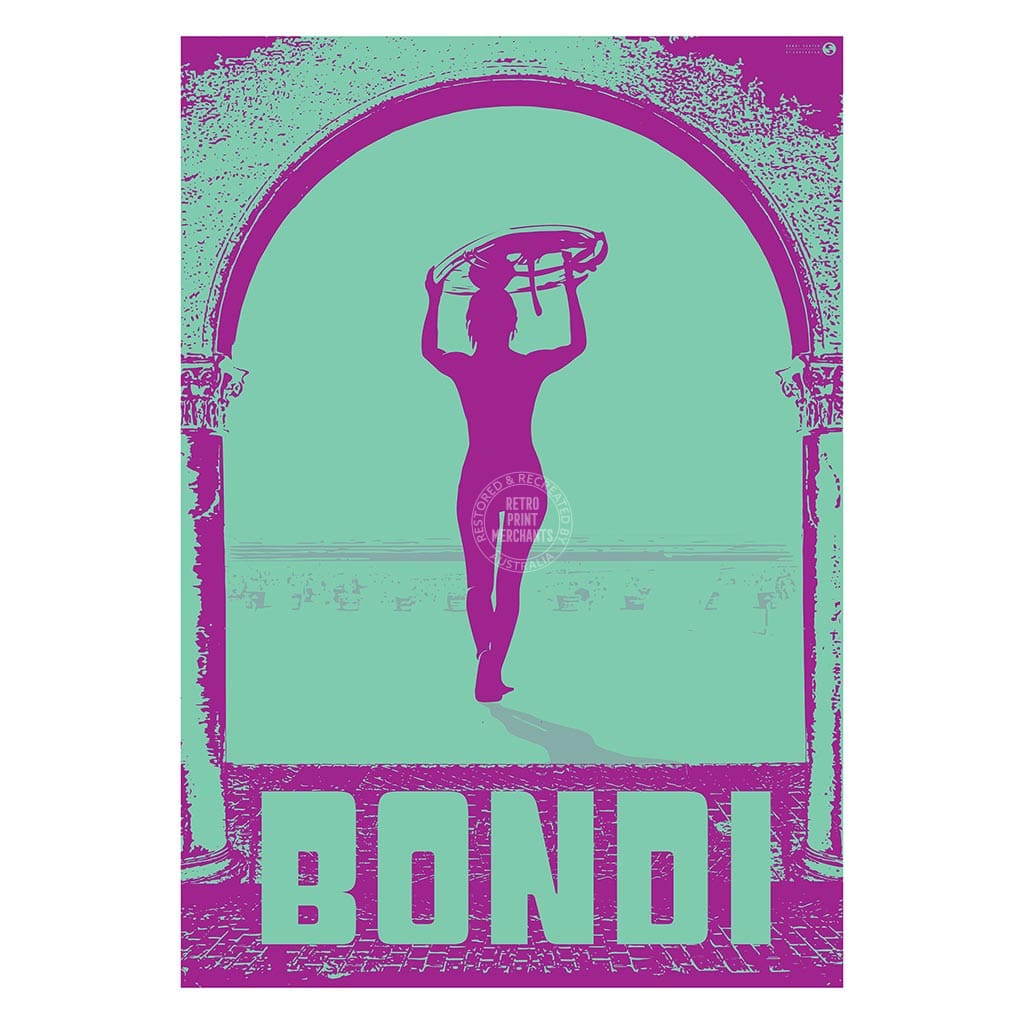 Surf Bondi | Australia Print Art