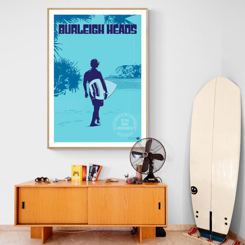 Surf Burleigh Heads | Australia Print Art