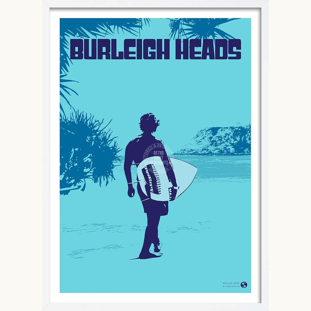 Surf Burleigh Heads | Australia Print Art