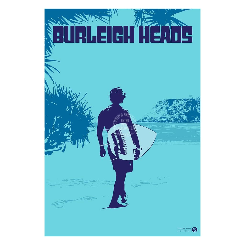 Surf Burleigh Heads | Australia Print Art