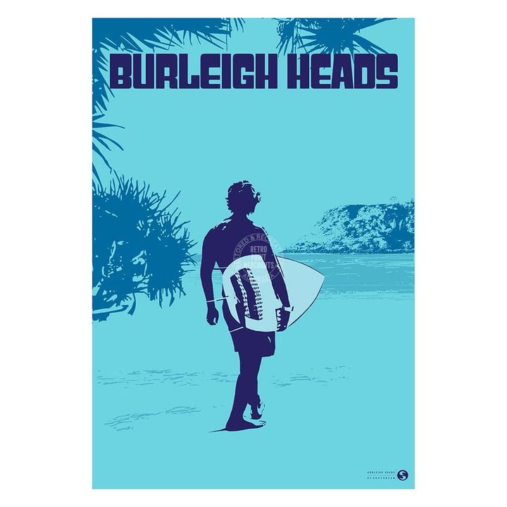 Surf Burleigh Heads | Australia Print Art