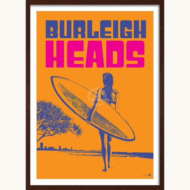 Surf Burleigh Heads | Australia Print Art