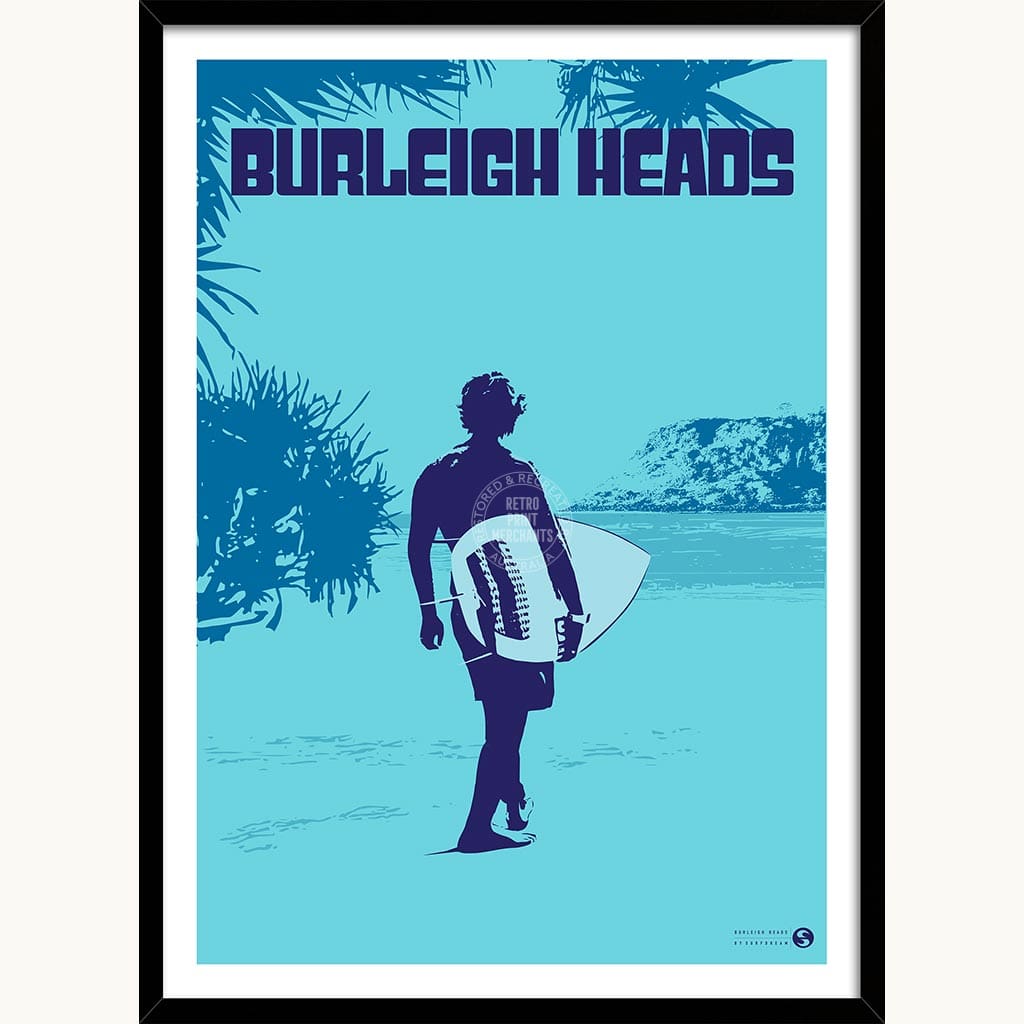 Surf Burleigh Heads | Australia Print Art