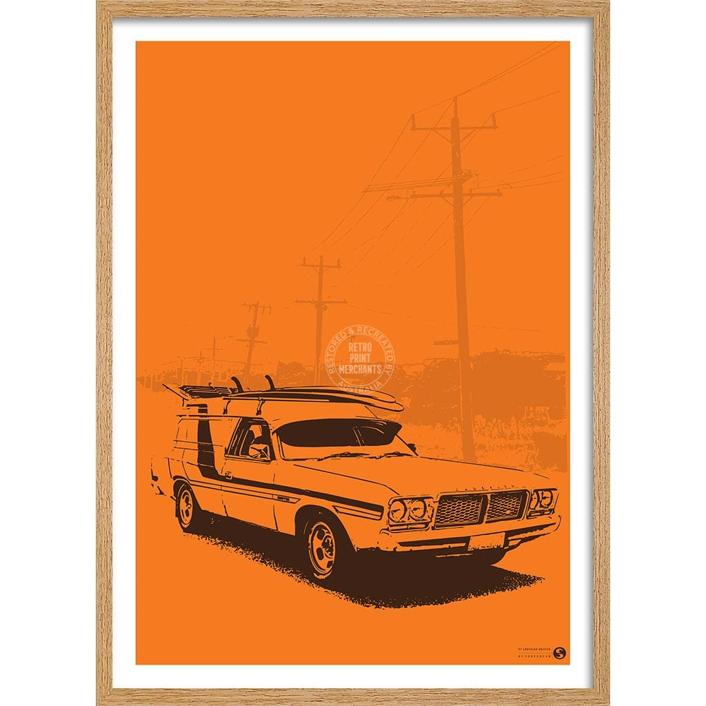 Surf Chrysler Drifter 1977 | Australia Print Art