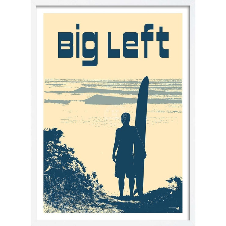Surf Flinders Big Left | Australia Print Art
