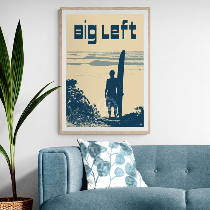 Surf Flinders Big Left | Australia Print Art