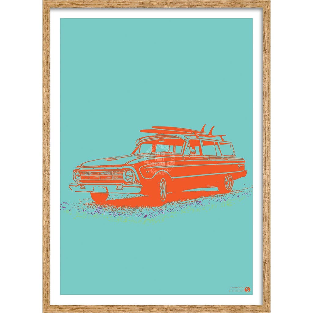 Surf Ford Xp 1963 | Australia Print Art