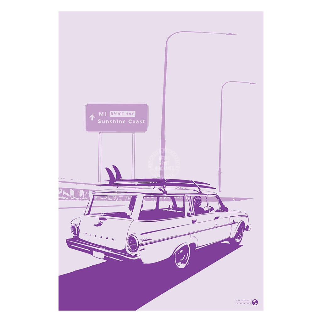 Surf Ford Xp 1963 | Australia Print Art