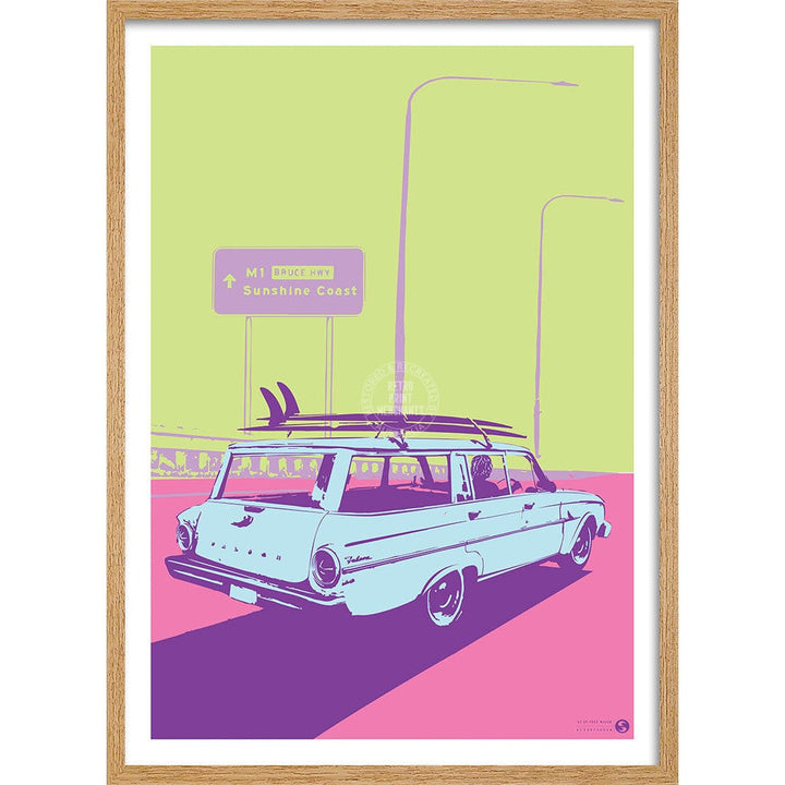 Surf Ford Xp 1966 | Australia Print Art