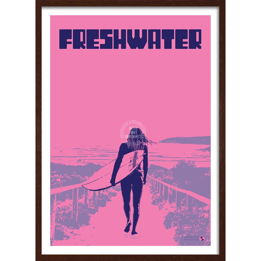 Surf Freshwater Beach | Australia Print Art