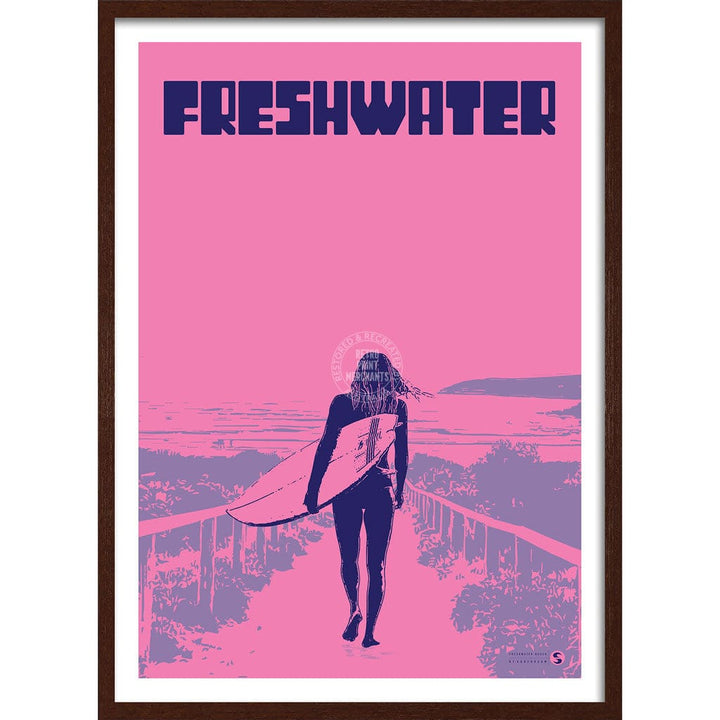 Surf Freshwater Beach | Australia Print Art