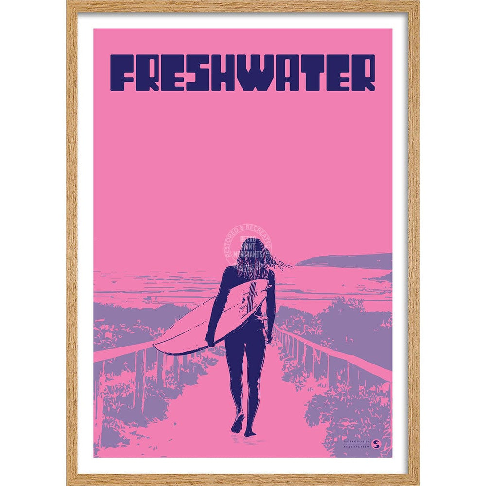 Surf Freshwater Beach | Australia Print Art