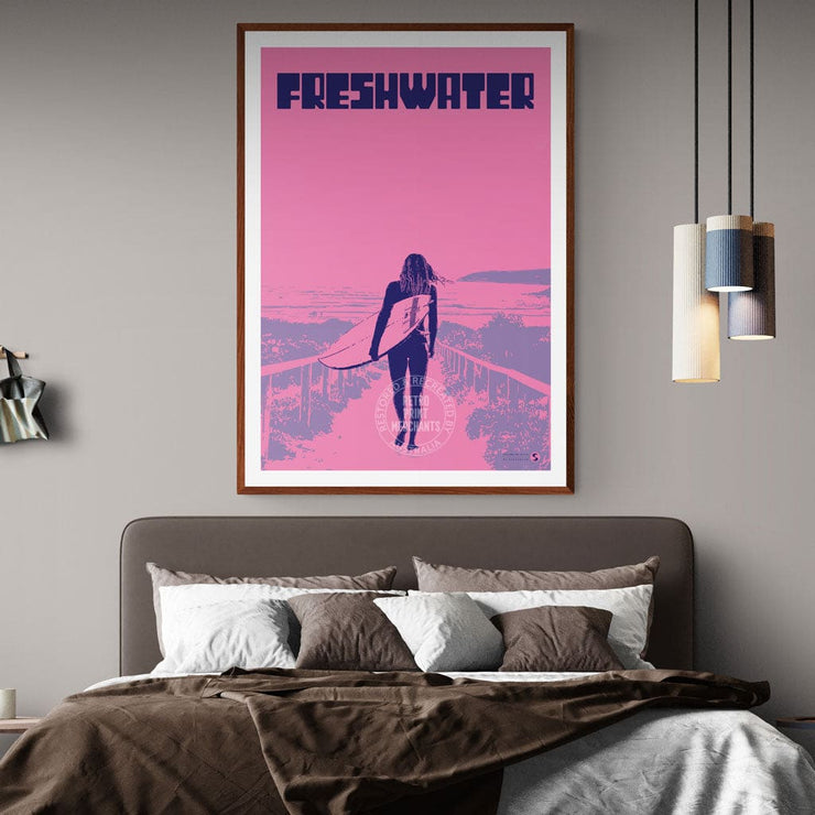 Surf Freshwater Beach | Australia Print Art