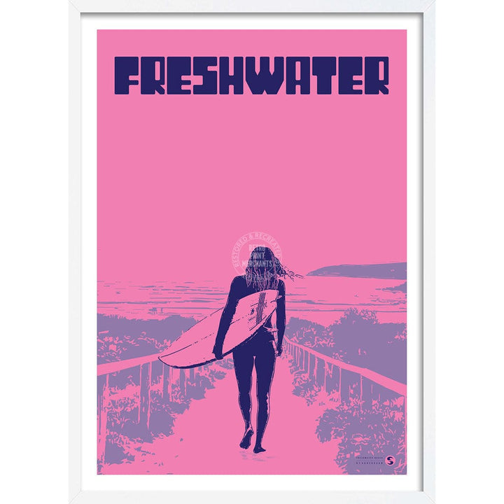 Surf Freshwater Beach | Australia Print Art