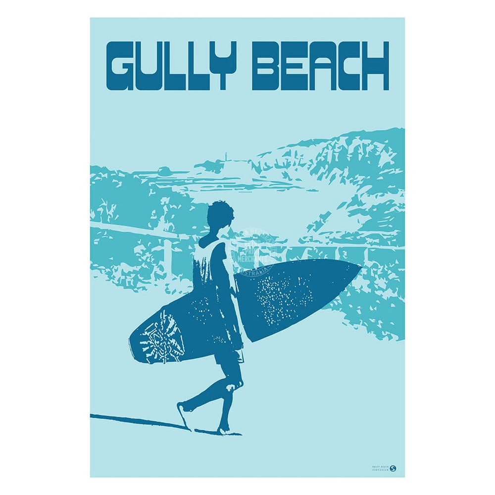 Surf Gully Beach Aireys Inlet | Australia Print Art