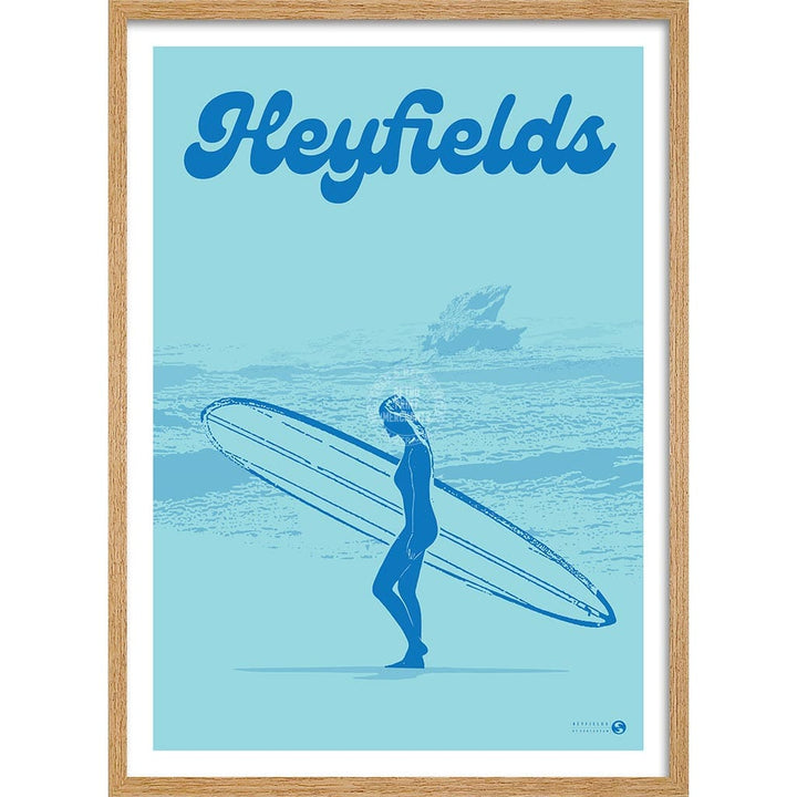 Surf Heyfields Mornington Peninsula | Australia Print Art