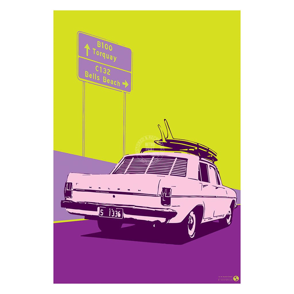 Surf Holden Eh 1963 | Australia Print Art