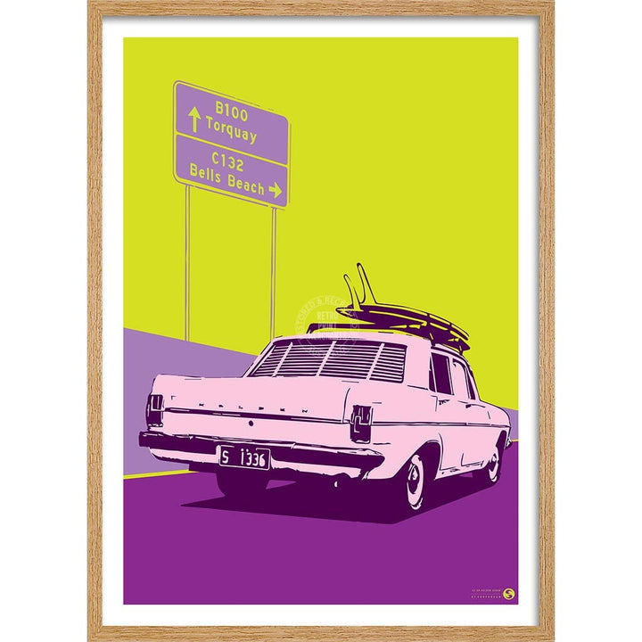 Surf Holden Eh 1963 | Australia Print Art