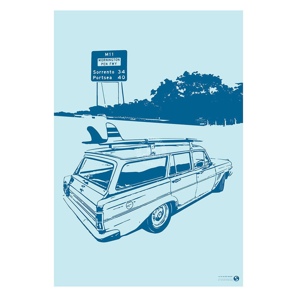 Surf Holden Eh 1964 | Australia Print Art