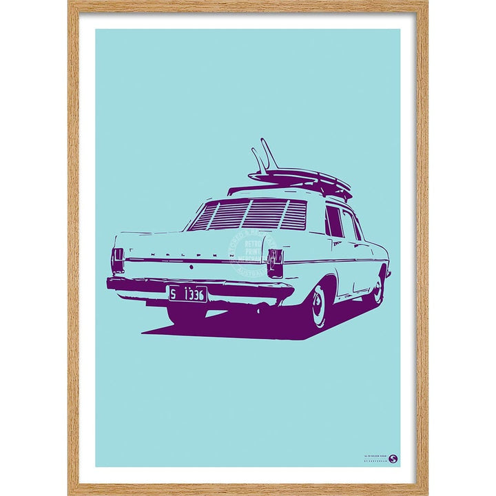 Surf Holden Eh 1964 | Australia Print Art