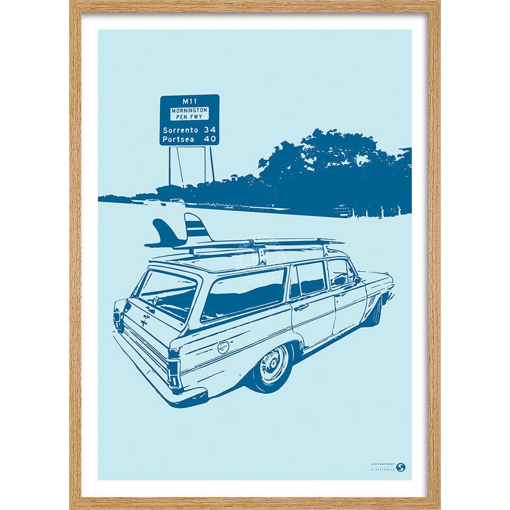 Surf Holden Eh 1964 | Australia Print Art