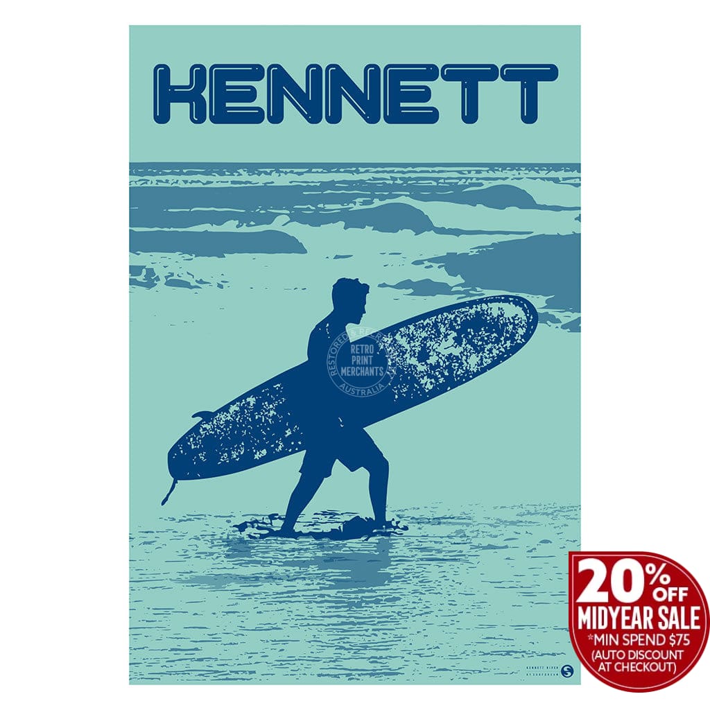 Surf Kennett River | Australia Print Art