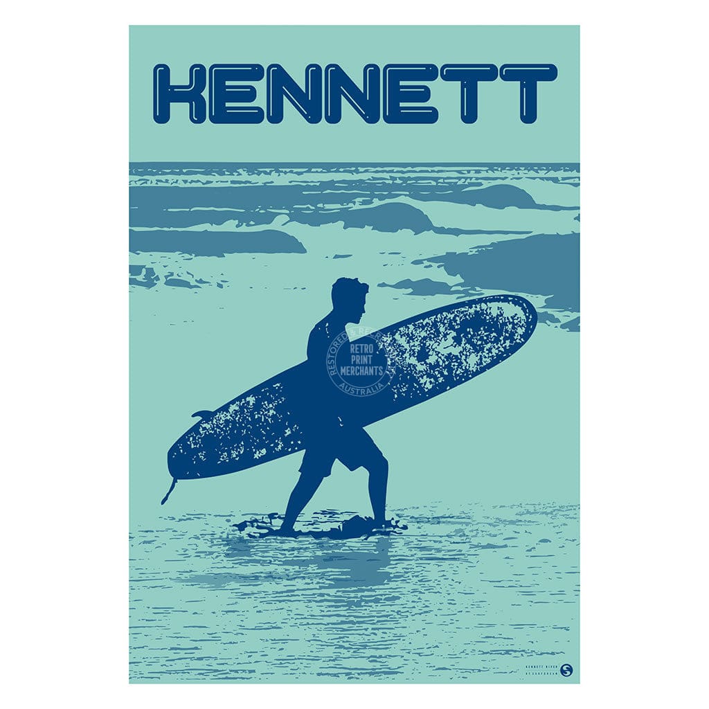 Surf Kennett River | Australia Print Art