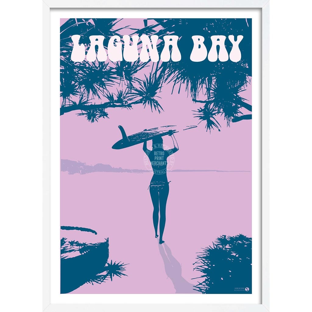 Surf Laguna Bay Noosa | Australia Print Art