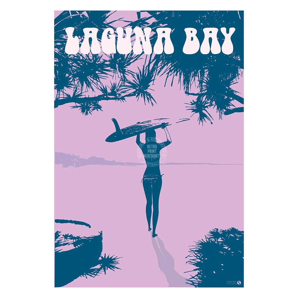 Surf Laguna Bay Noosa | Australia Print Art