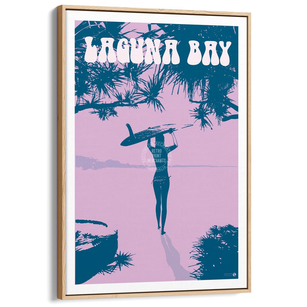 Surf Laguna Bay Noosa | Australia Print Art