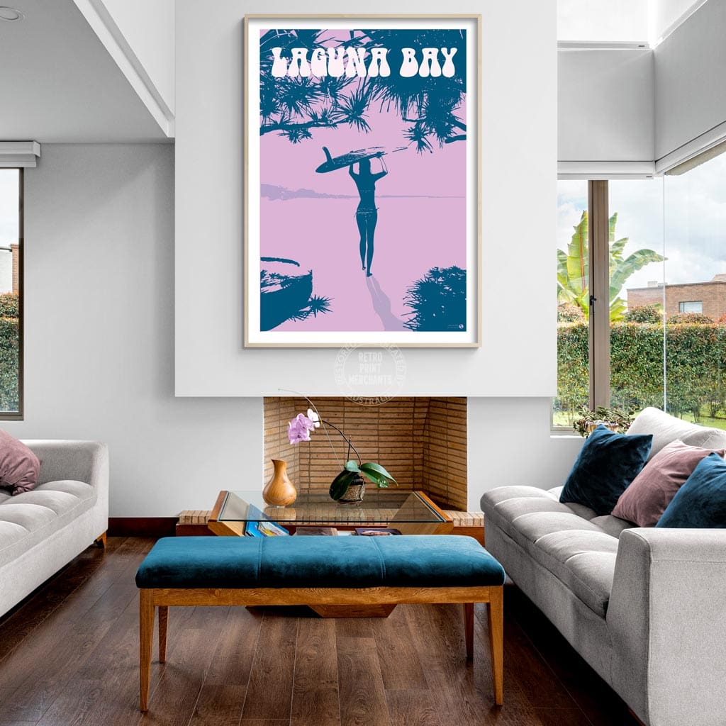Surf Laguna Bay Noosa | Australia Print Art