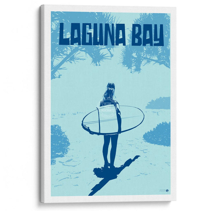 Surf Laguna Bay Noosa: Blue | Australia Print Art
