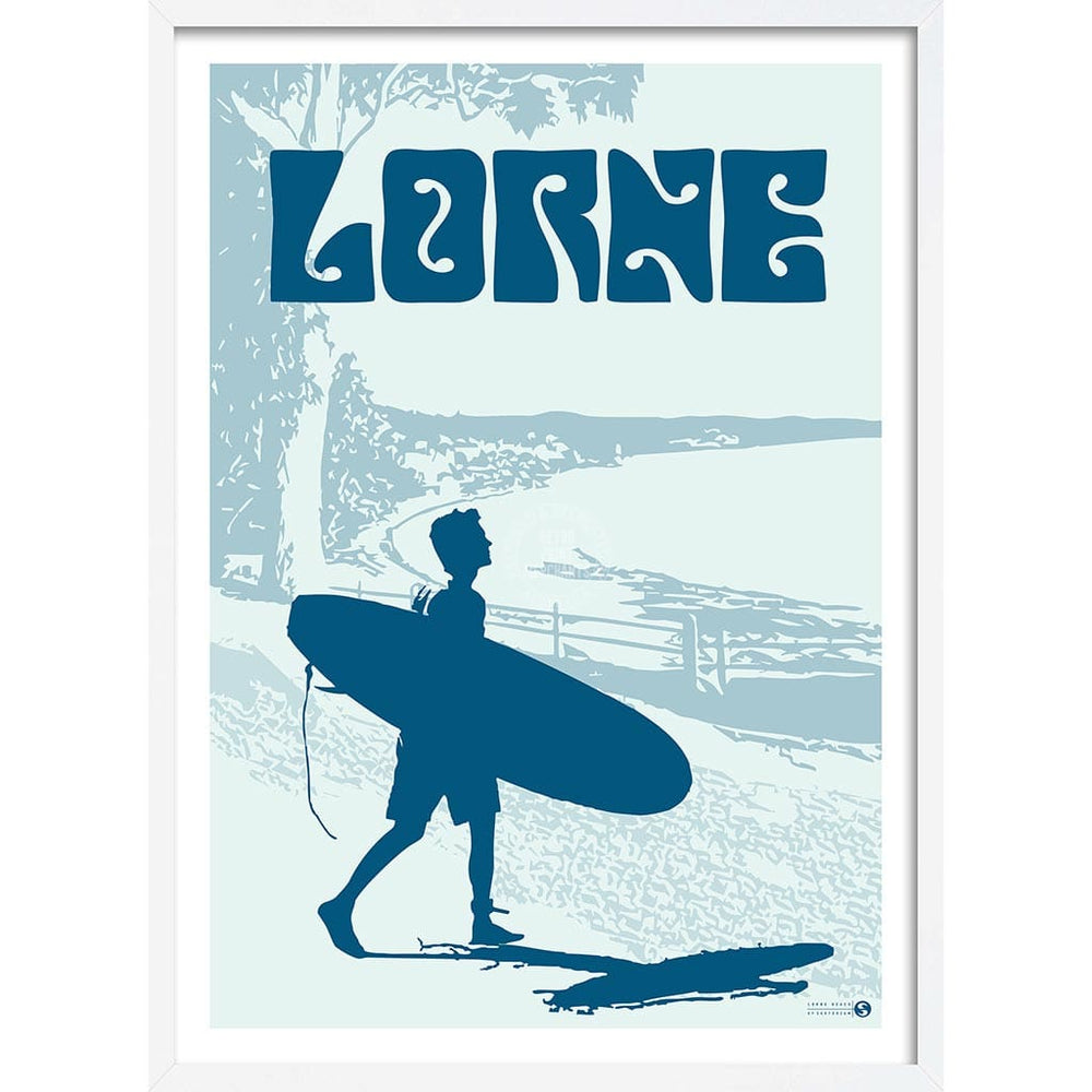 Surf Lorne Beach | Australia Print Art