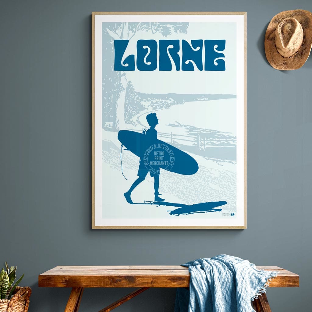 Surf Lorne Beach | Australia Print Art