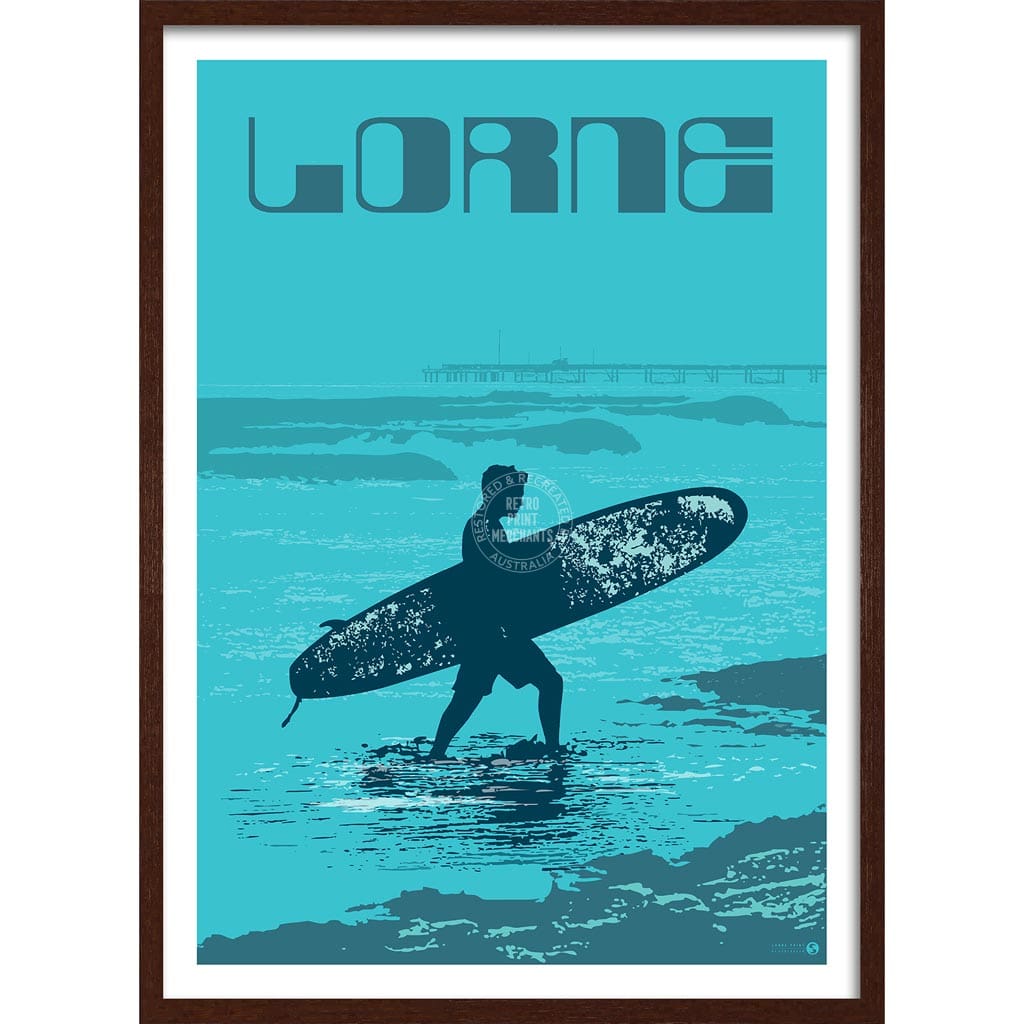 Surf Lorne Point | Australia Print Art