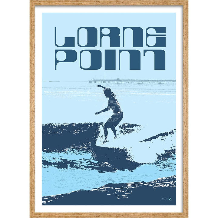 Surf Lorne Point | Australia Print Art