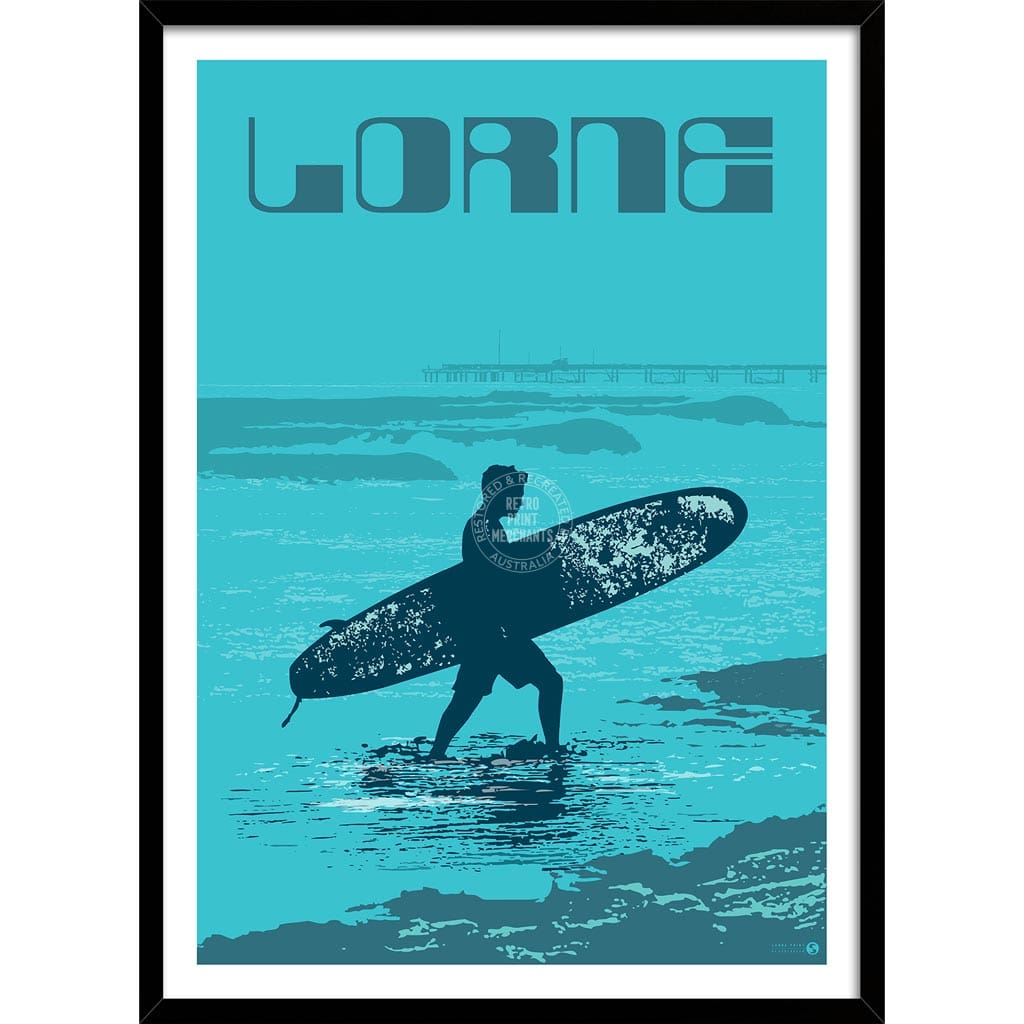 Surf Lorne Point | Australia Print Art