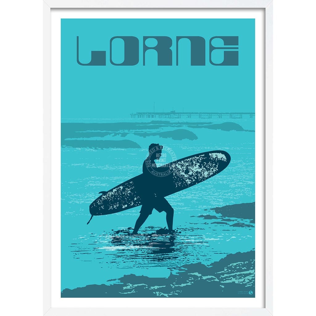 Surf Lorne Point | Australia Print Art