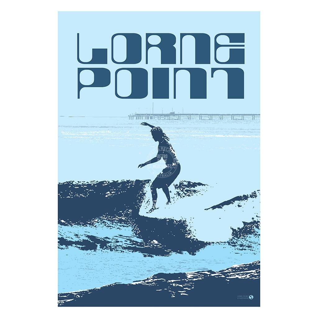 Surf Lorne Point | Australia Print Art