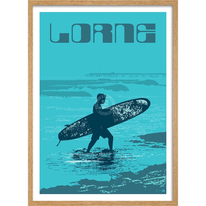 Surf Lorne Point | Australia Print Art