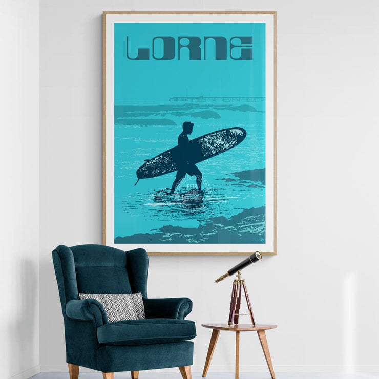 Surf Lorne Point | Australia Print Art