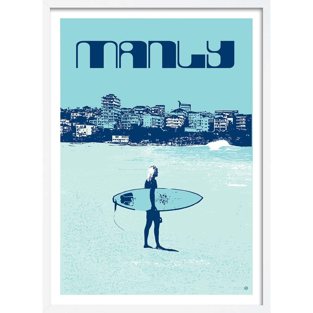 Surf Manly | Australia Print Art