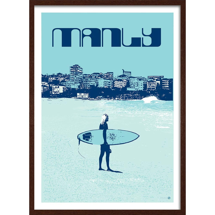 Surf Manly | Australia Print Art