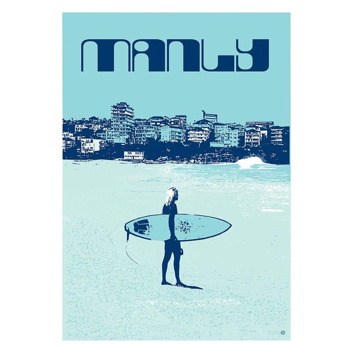 Surf Manly | Australia Print Art