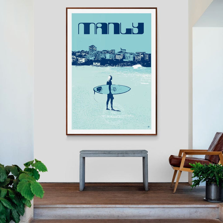 Surf Manly | Australia Print Art