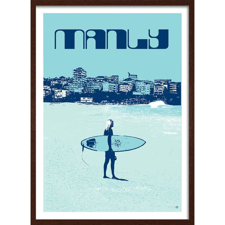 Surf Manly | Australia Print Art