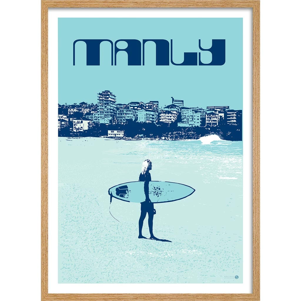 Surf Manly | Australia Print Art