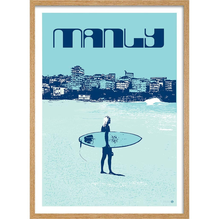 Surf Manly | Australia Print Art