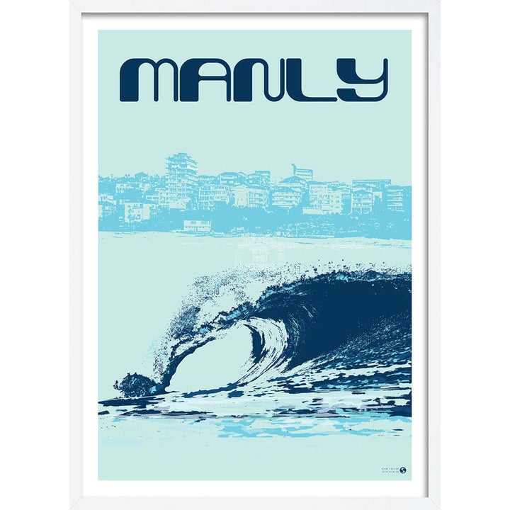 Surf Manly Wave | Australia Print Art